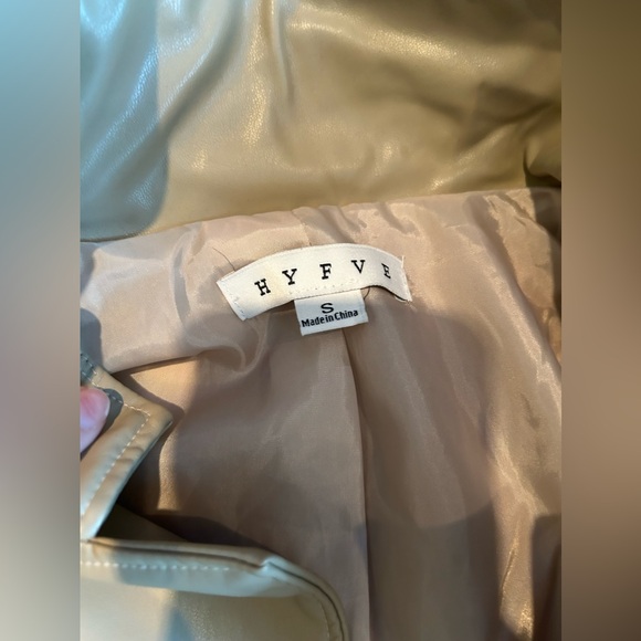 Faux Leather Jacket Blazer - Picture 2 of 4